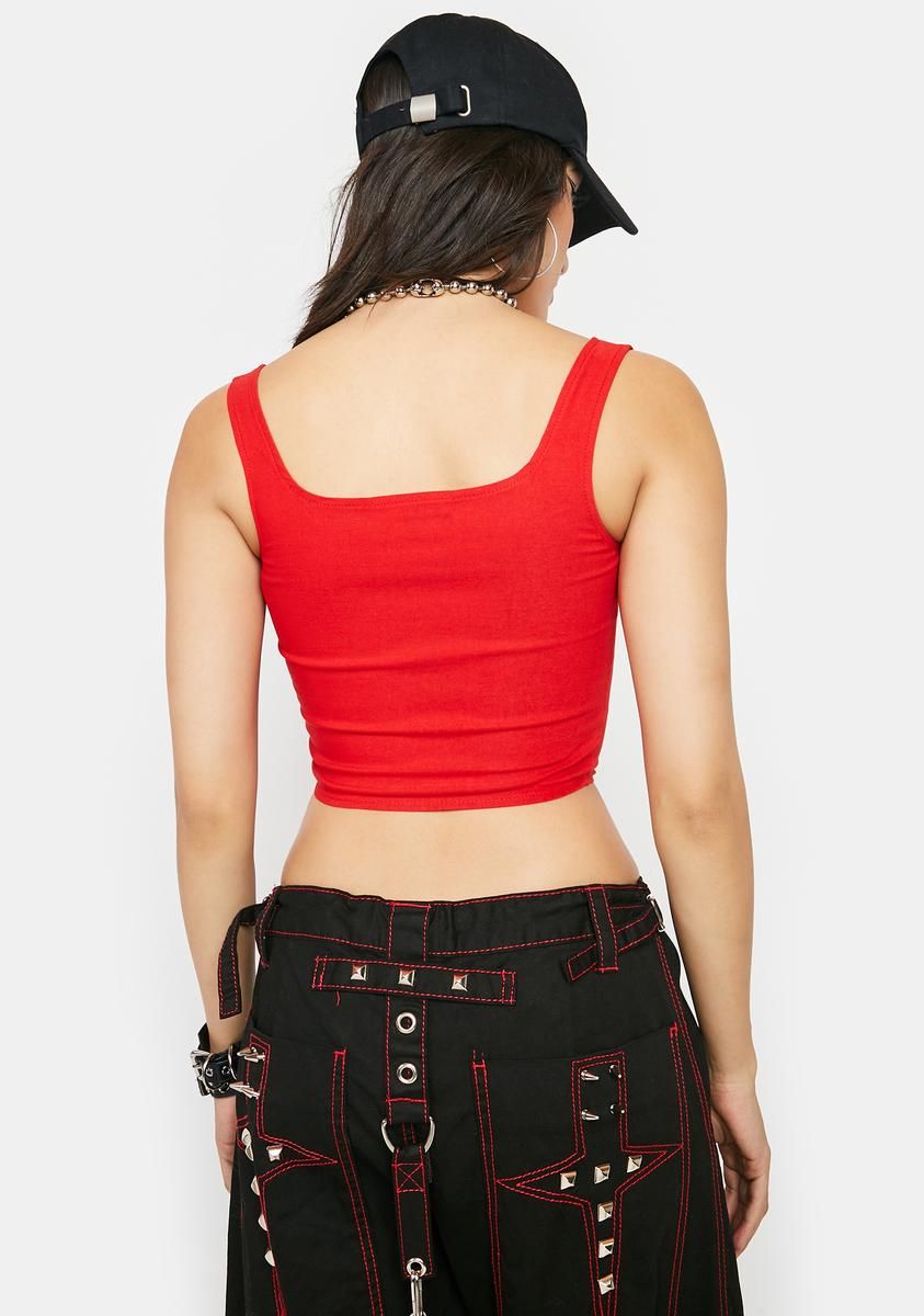 Heart In My Pocket Corset Top sold by Dolls Kill product image thumbnail 4