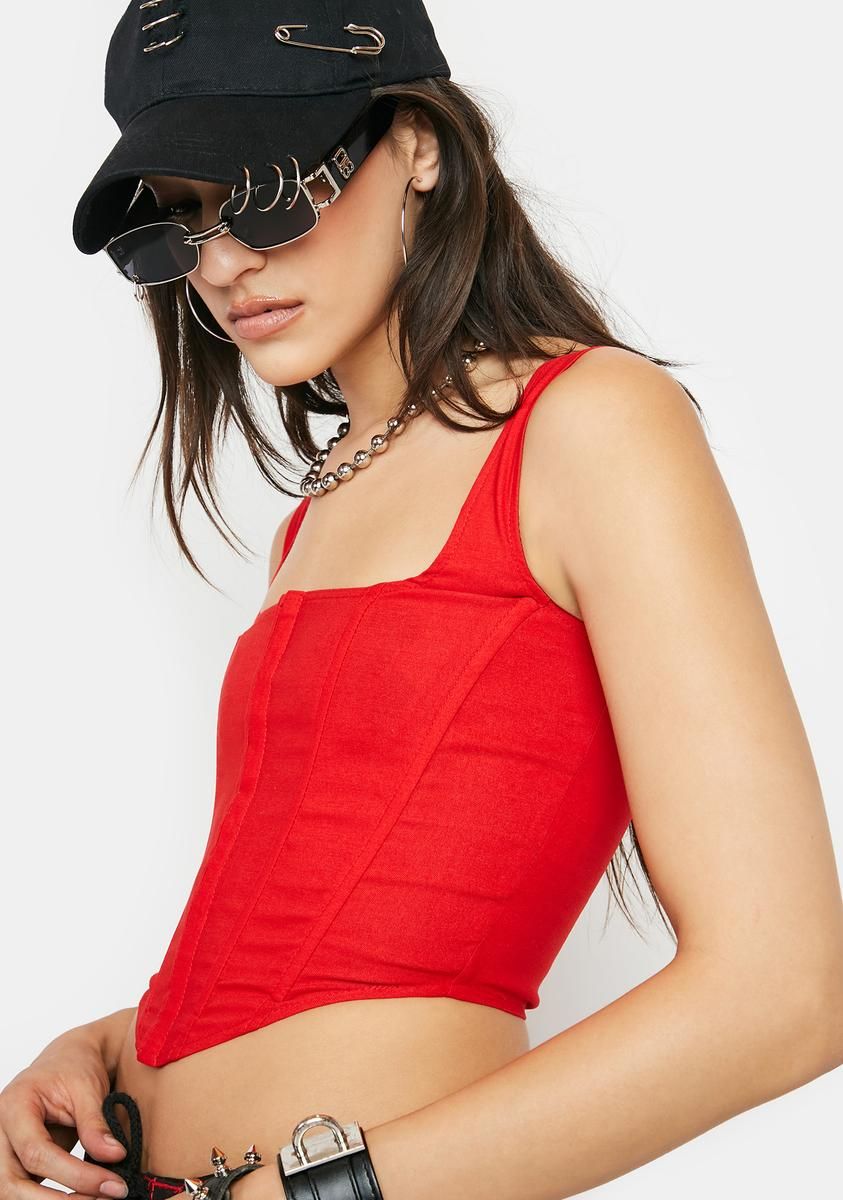 Heart In My Pocket Corset Top sold by Dolls Kill product image thumbnail 2