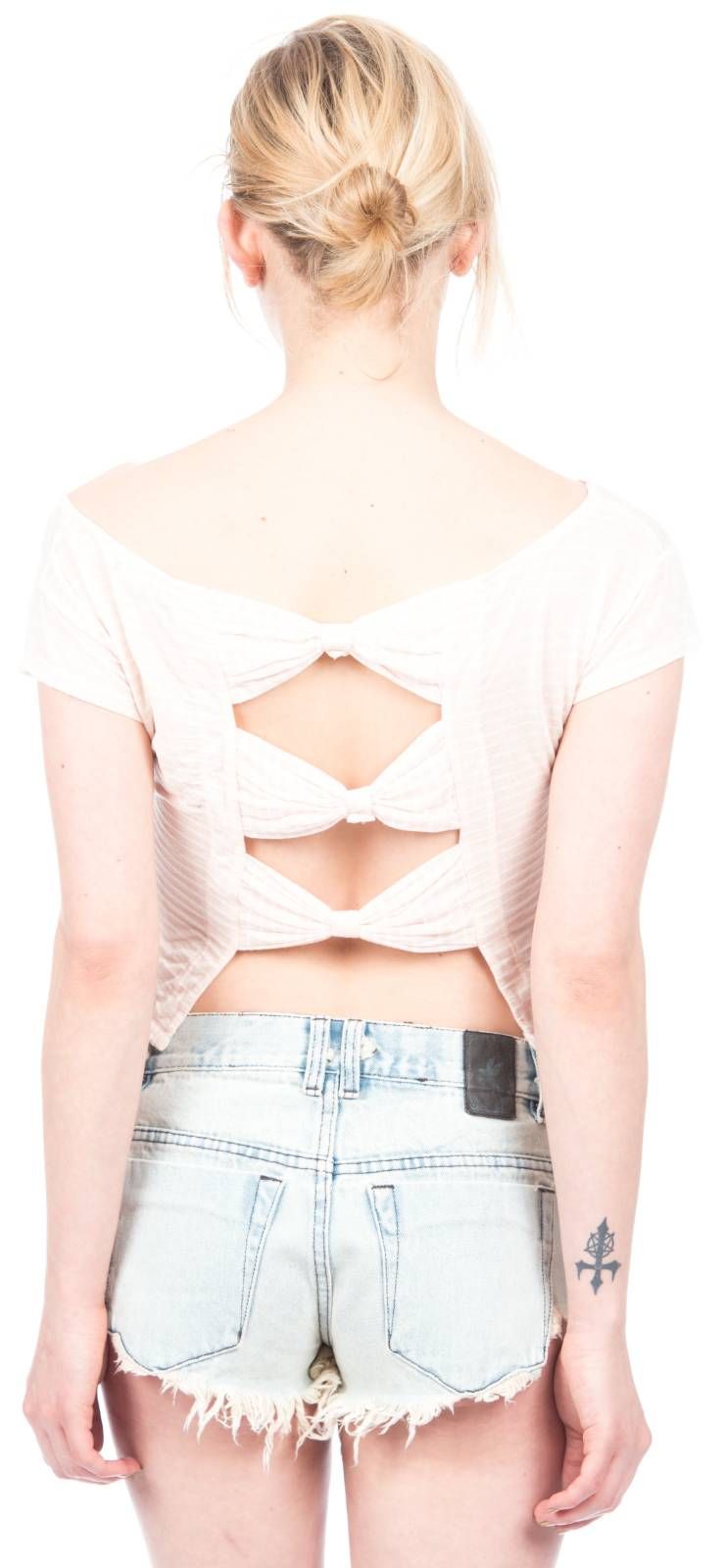 Zarah Bow back top sold by Dolls Kill product image thumbnail 3