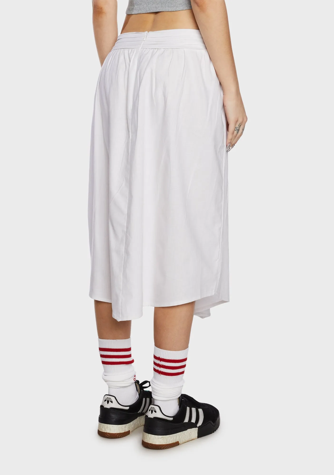 India Midi Skirt - White sold by Dolls Kill product image thumbnail 4