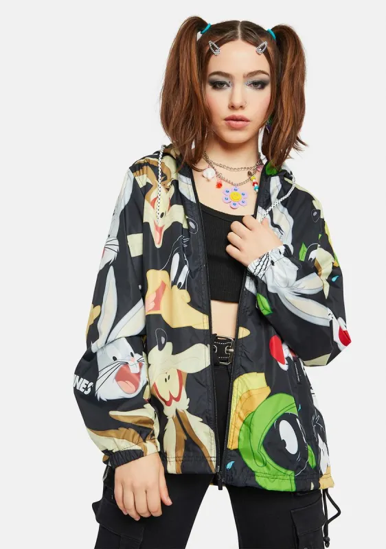 x Looney Tunes Windbreaker sold by Dolls Kill
