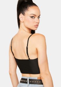 Profile Pic Bustier Top sold by Dolls Kill