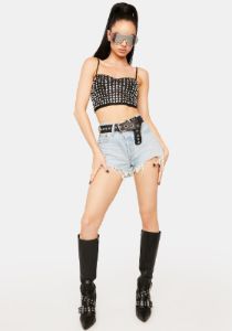 Profile Pic Bustier Top sold by Dolls Kill
