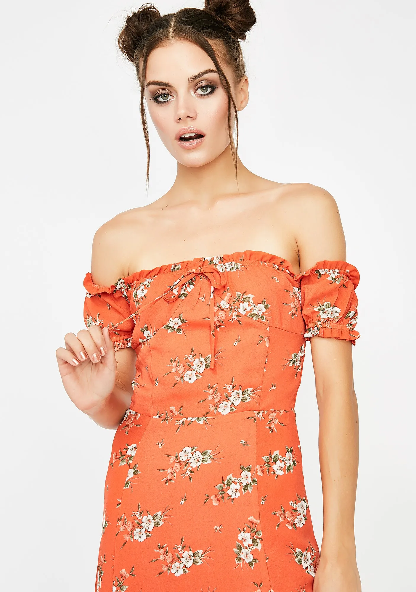 Wild N' Free Floral Maxi Dress sold by Dolls Kill product image thumbnail 3