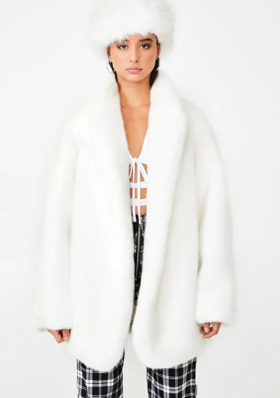 Nya Faux Fur Jacket sold by Dolls Kill