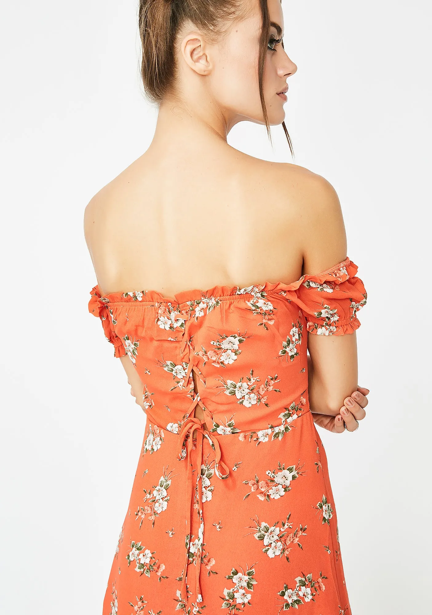 Wild N' Free Floral Maxi Dress sold by Dolls Kill product image thumbnail 4