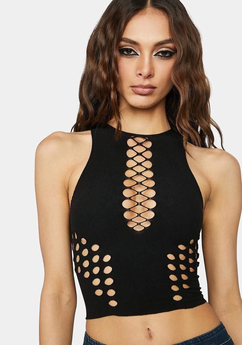 Maddox Crop Top sold by Dolls Kill