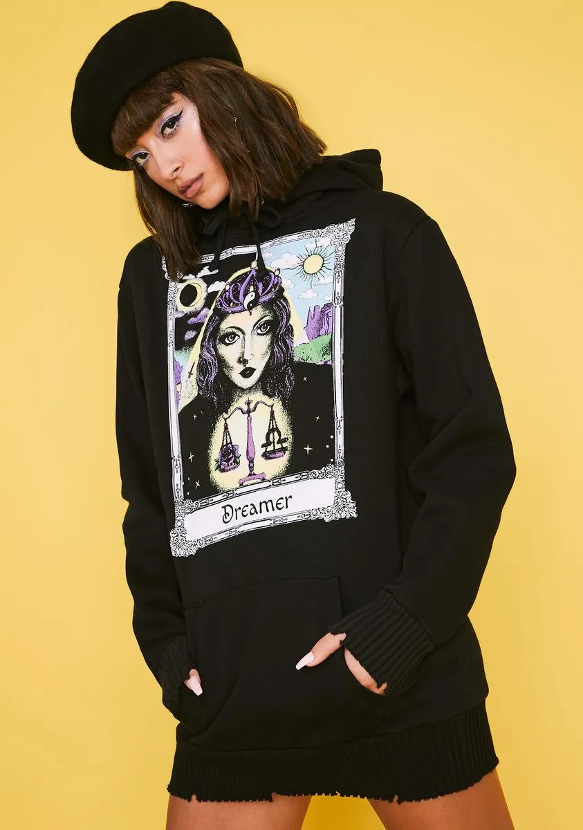 Mystical Dreamer Graphic Hoodie sold by Dolls Kill