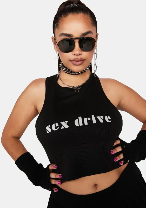 Plus Raw Suggestion Tank Top sold by Dolls Kill