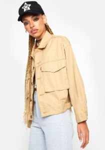 Loose Utility Trucker Jacket sold by Dolls Kill