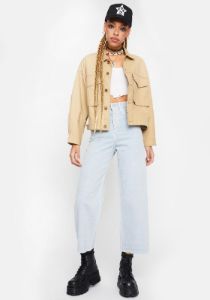 Loose Utility Trucker Jacket sold by Dolls Kill