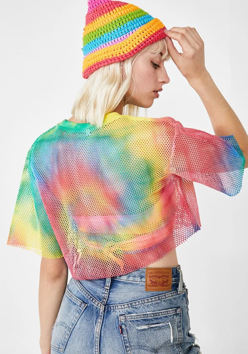 Main Vibe Mesh Top sold by Dolls Kill product image thumbnail 4