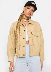 Loose Utility Trucker Jacket sold by Dolls Kill