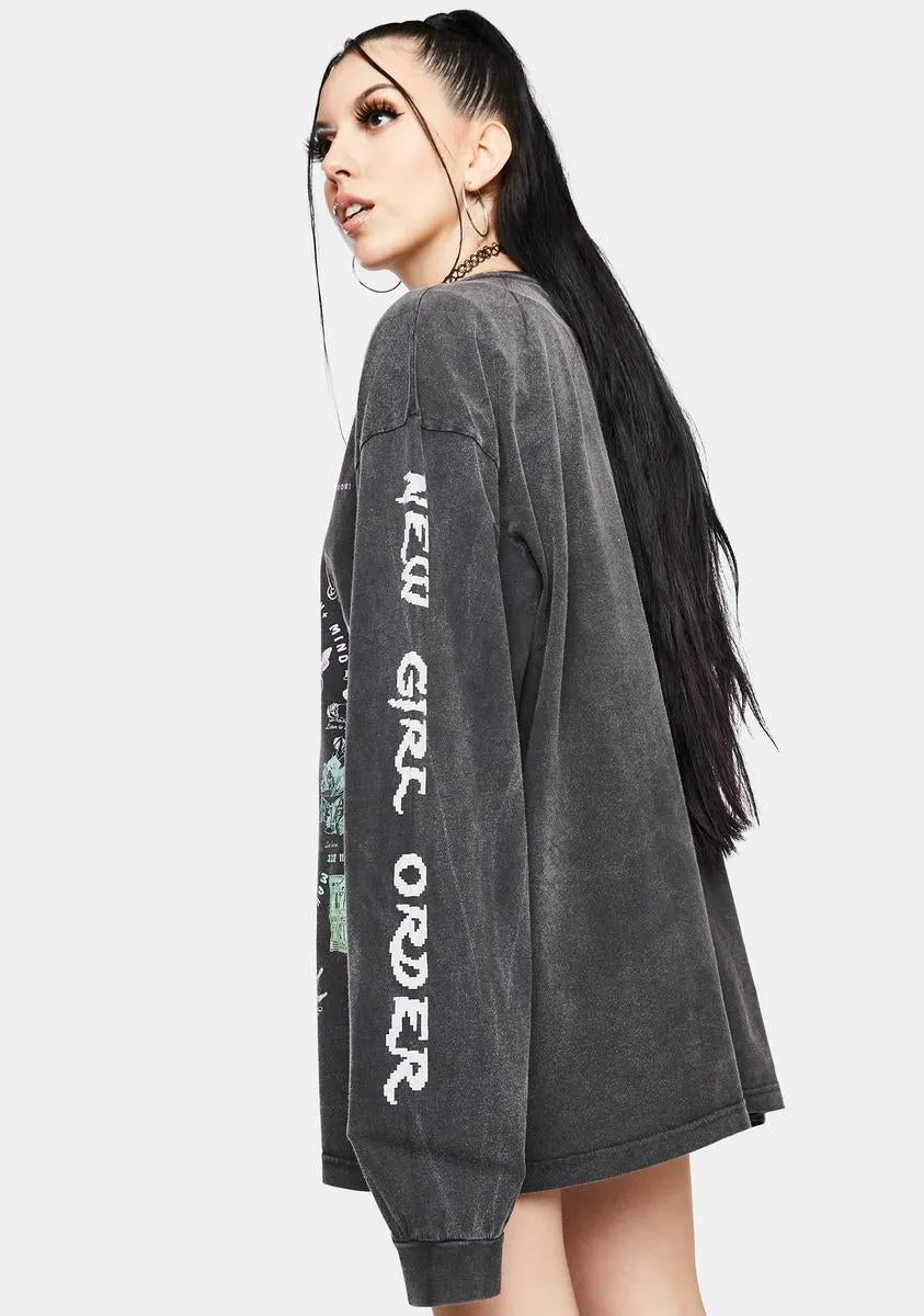 Move Your Body Graphic Tee sold by Dolls Kill product image thumbnail 4