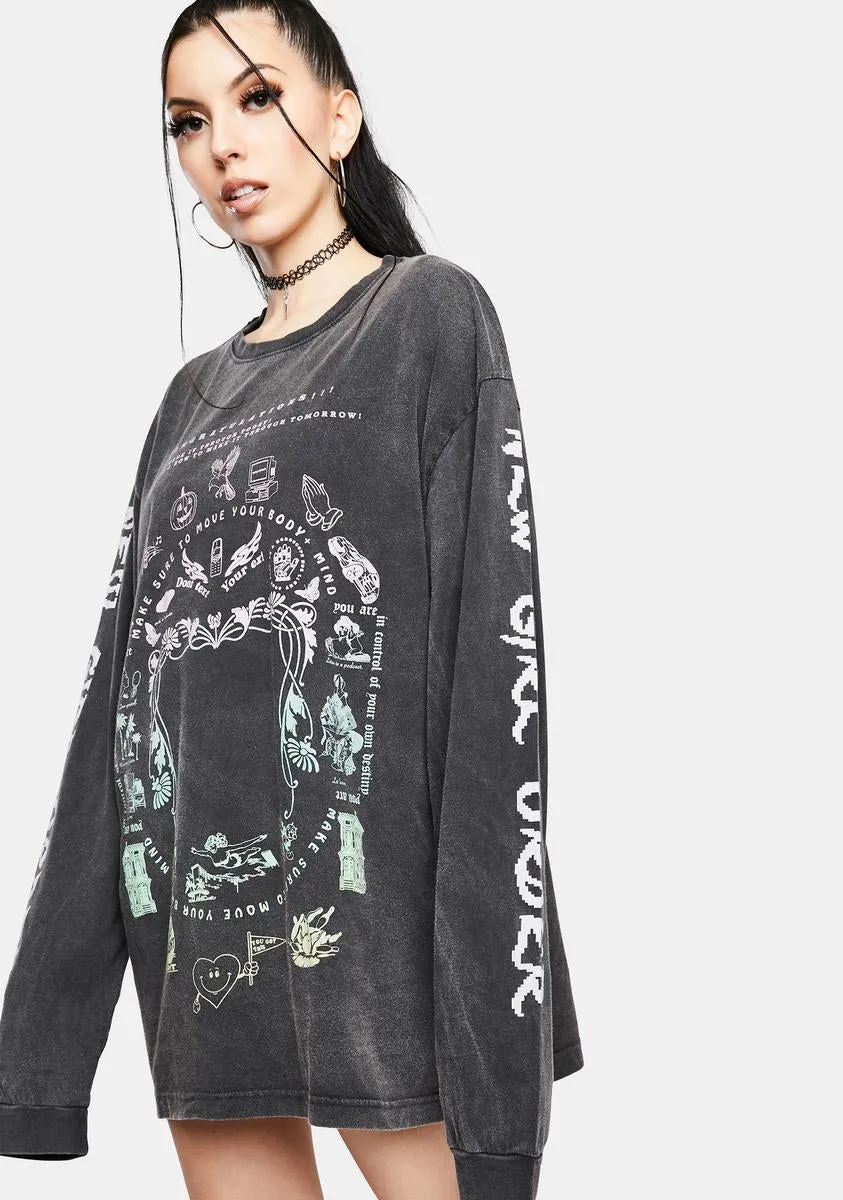 Move Your Body Graphic Tee sold by Dolls Kill product image thumbnail 2