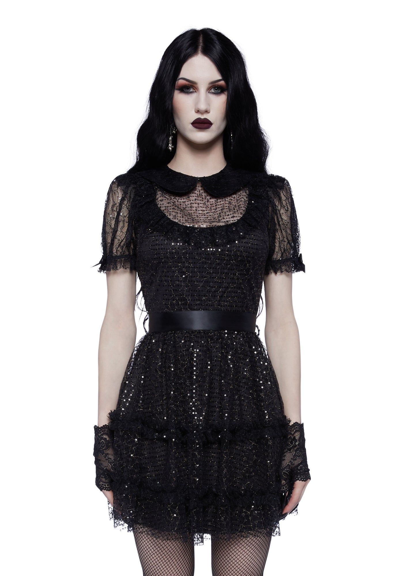 Midnight Fantasies Babydoll Dress sold by Dolls Kill