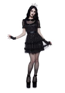 Midnight Fantasies Babydoll Dress sold by Dolls Kill