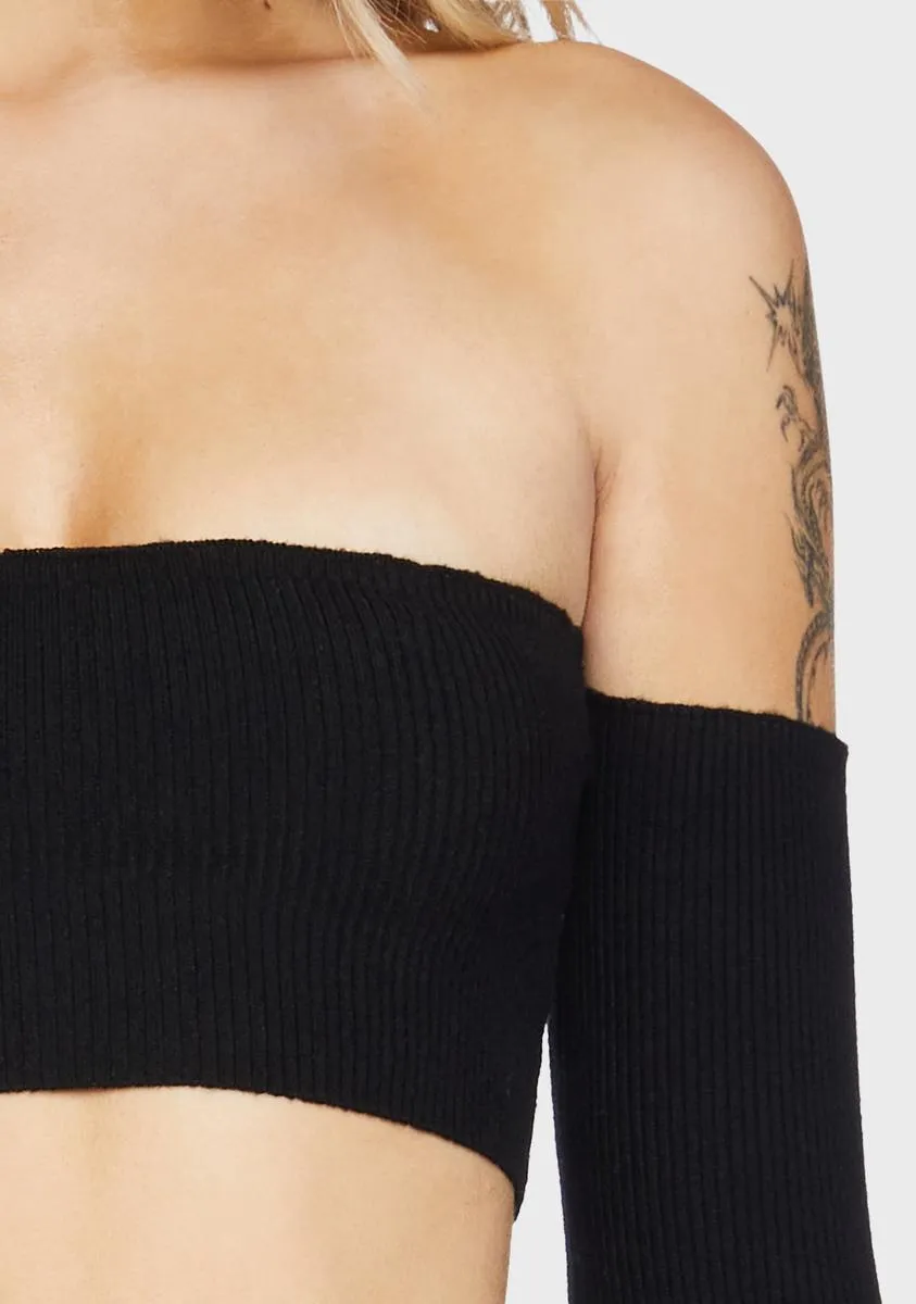 Dylan Knitted Bandeau Top sold by Dolls Kill product image thumbnail 2
