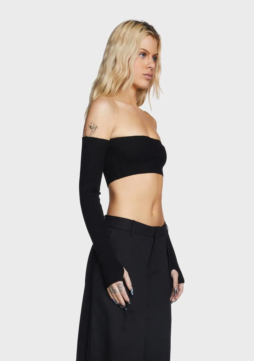 Dylan Knitted Bandeau Top sold by Dolls Kill product image thumbnail 3