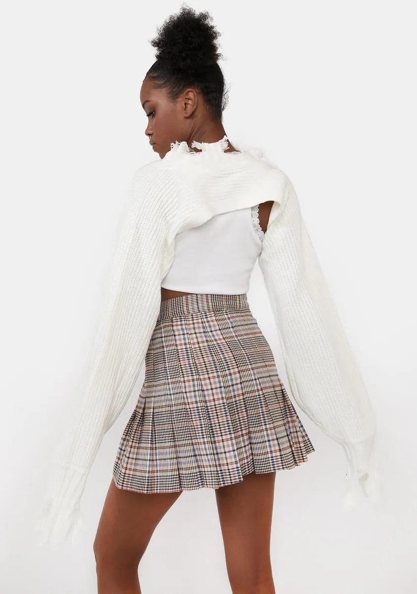 Pure For A While Now Distressed Shrug sold by Dolls Kill product image thumbnail 4