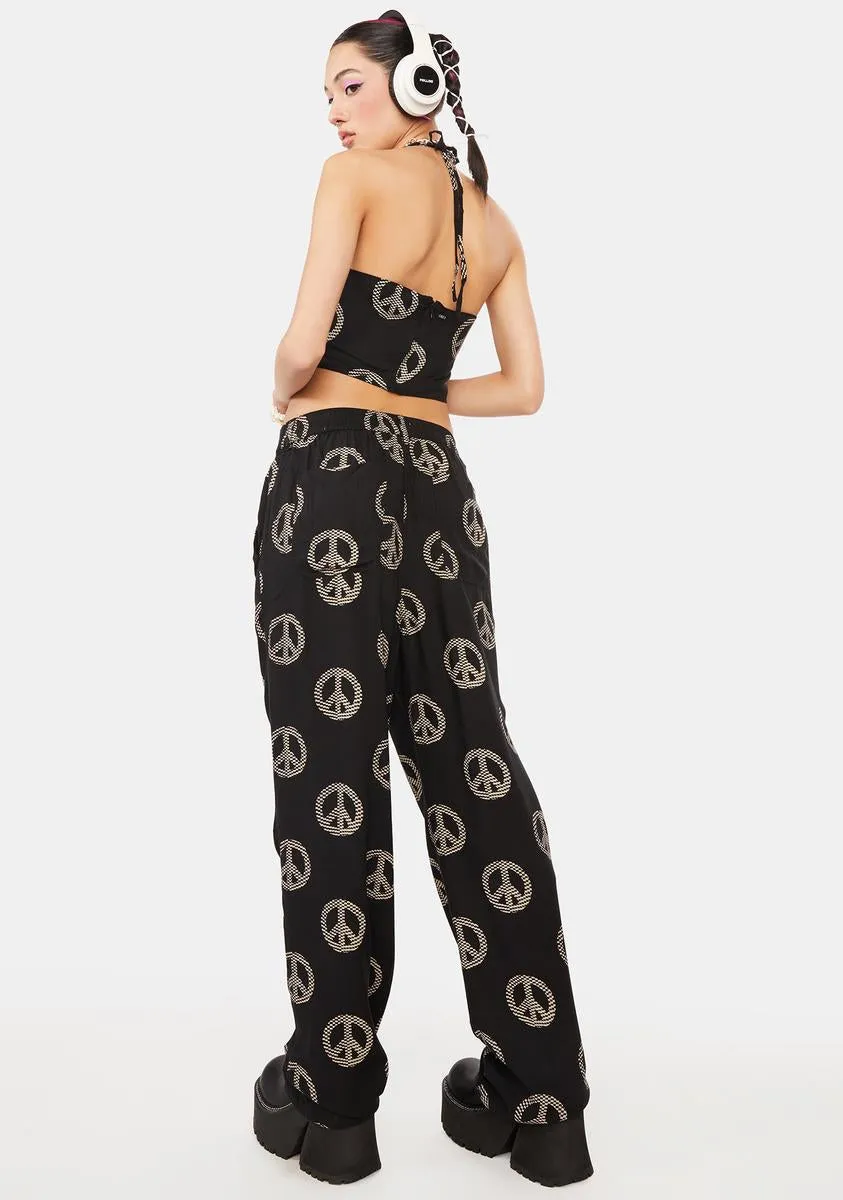Peaceful Pants sold by Dolls Kill product image thumbnail 4