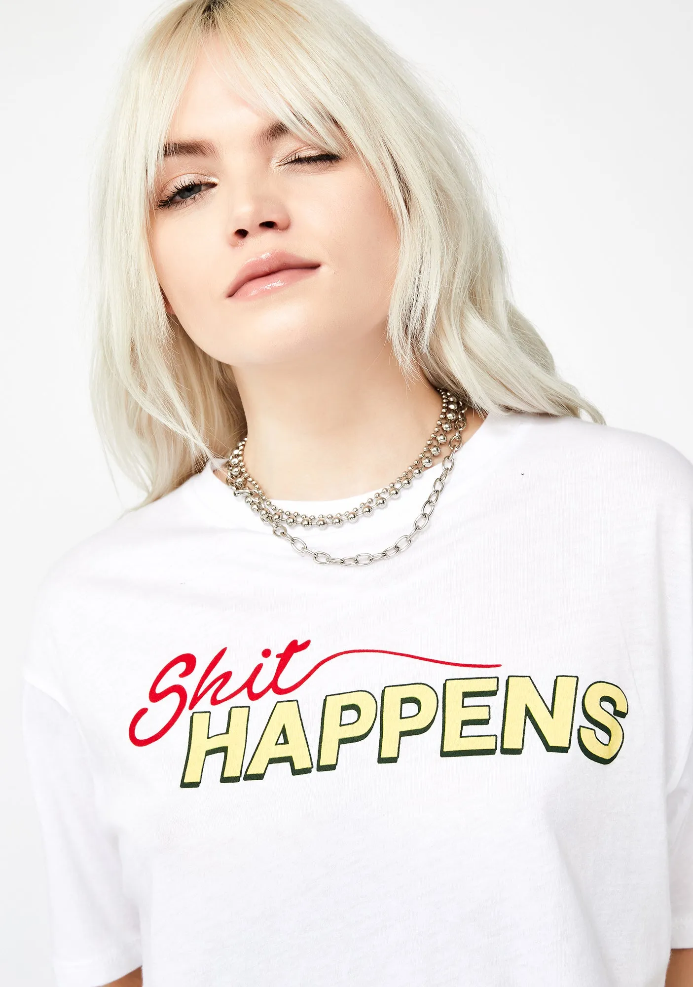 Could Be Worse Crop Tee sold by Dolls Kill product image thumbnail 2