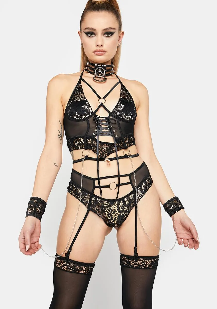 Mind Blown Garter Set sold by Dolls Kill