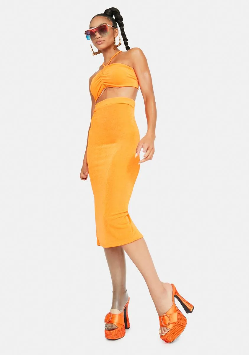 Juicy Skip The Line Skirt Set sold by Dolls Kill