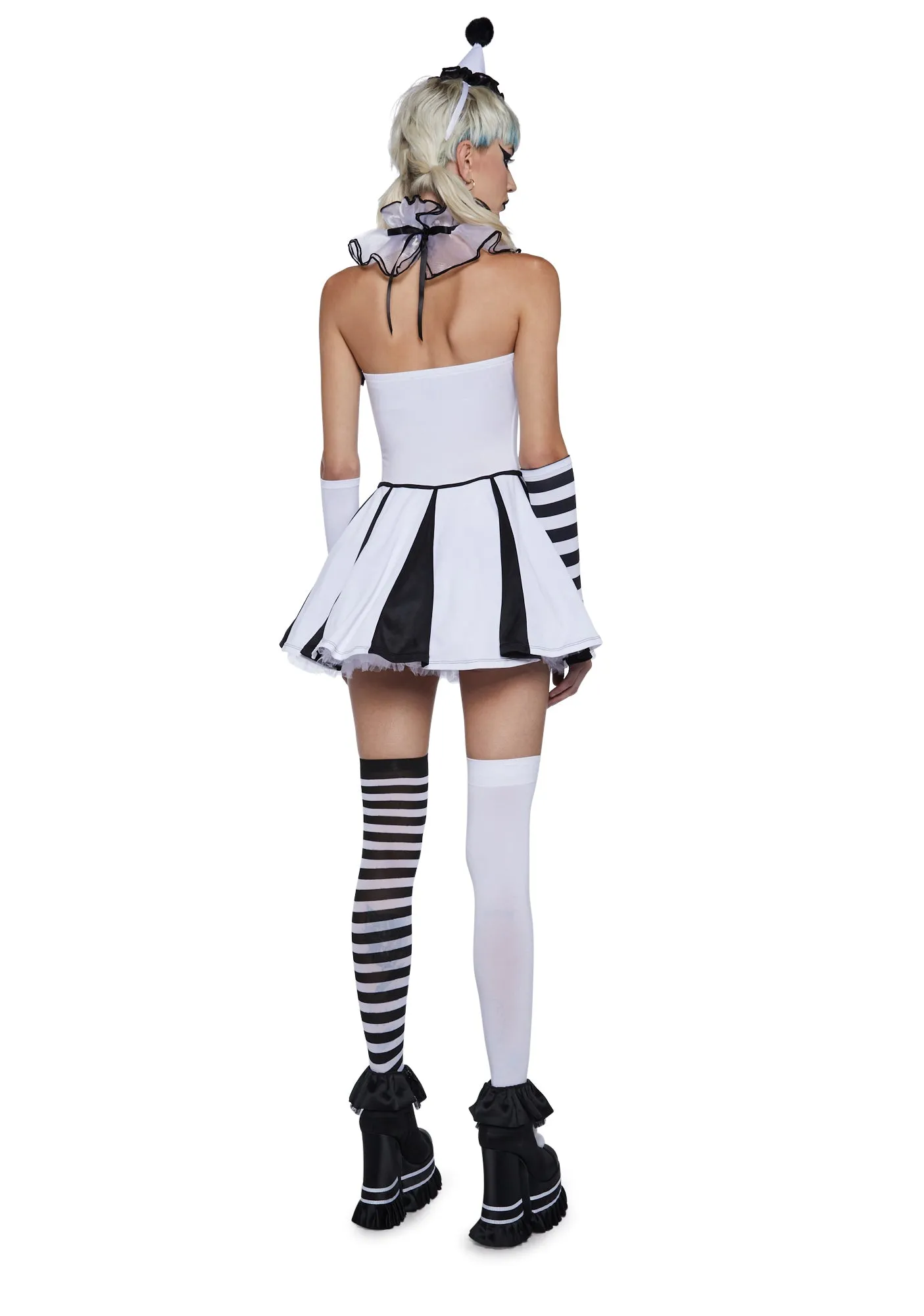 Classic Clown Girl Costume Set sold by Dolls Kill product image thumbnail 4