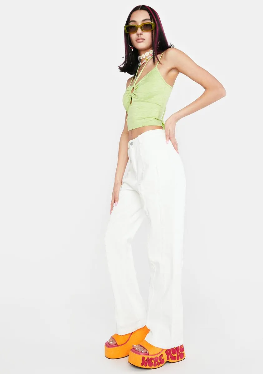 Around The Block High Waist Pants sold by Dolls Kill product image thumbnail 2