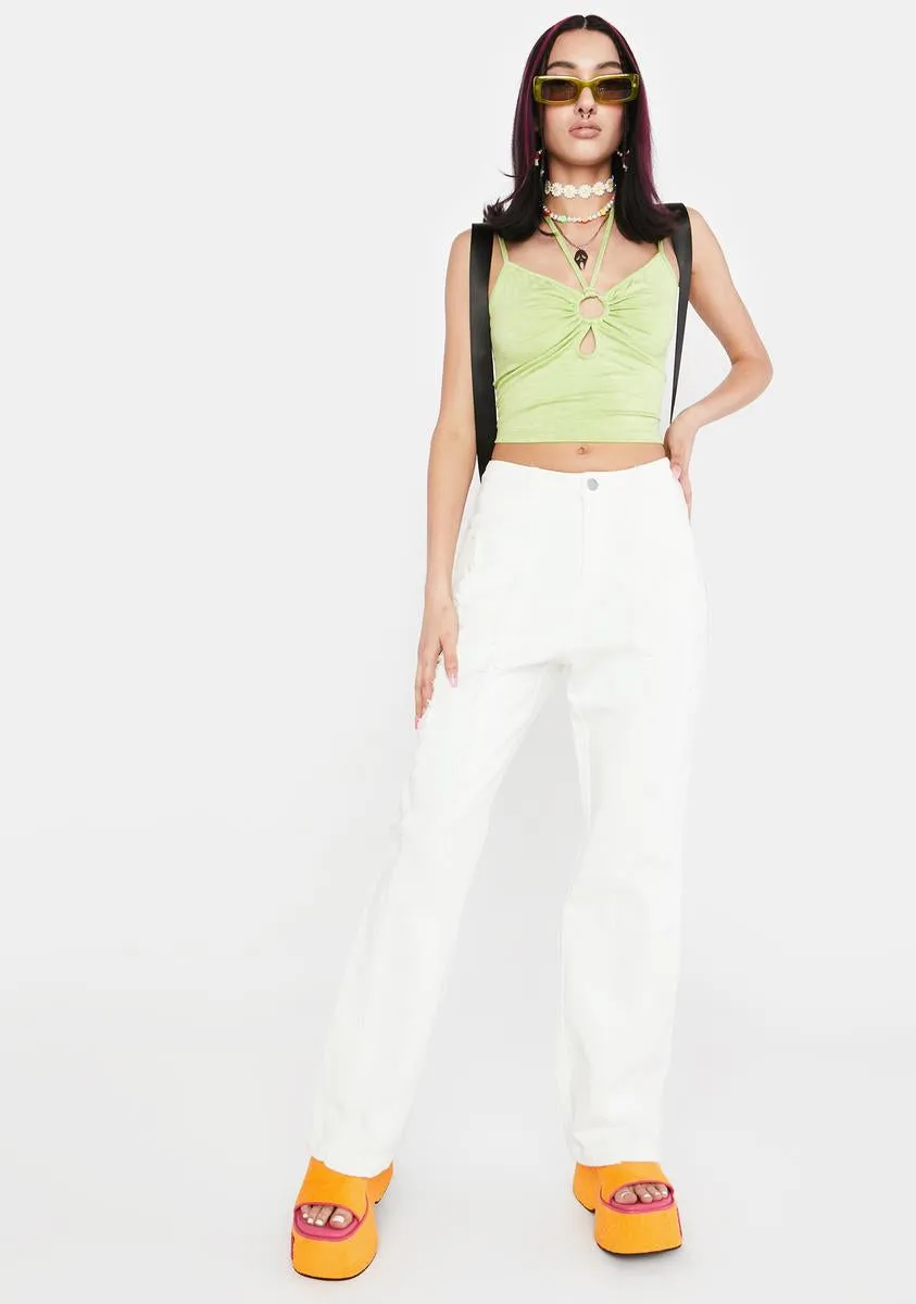 Around The Block High Waist Pants sold by Dolls Kill product image thumbnail 3