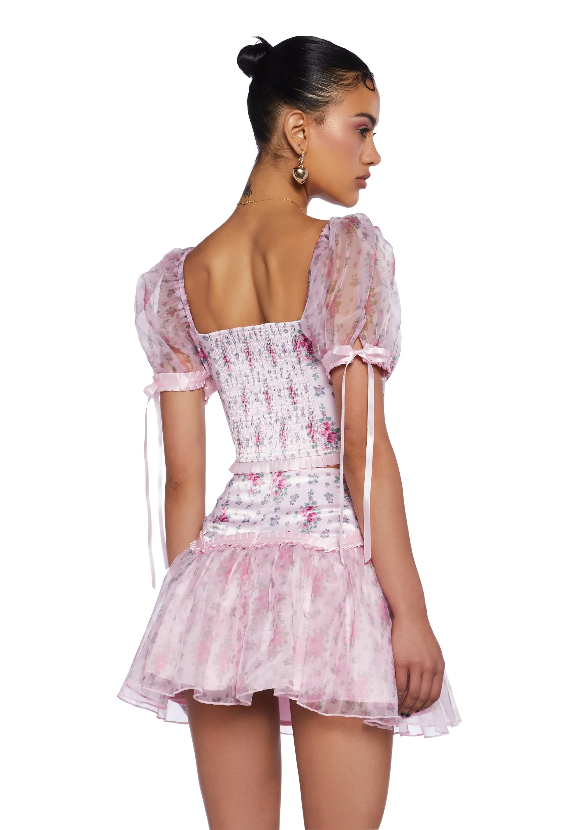 Delightfully Dignified Crop Top sold by Dolls Kill product image thumbnail 4