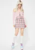 Blush Twice As Nice Crop Top sold by Dolls Kill