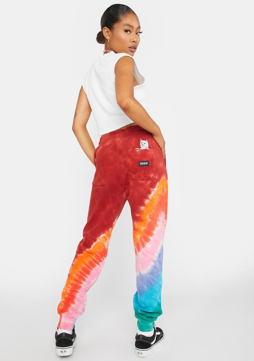 OG Prisma Tie Dye Sweatpants sold by Dolls Kill product image thumbnail 4