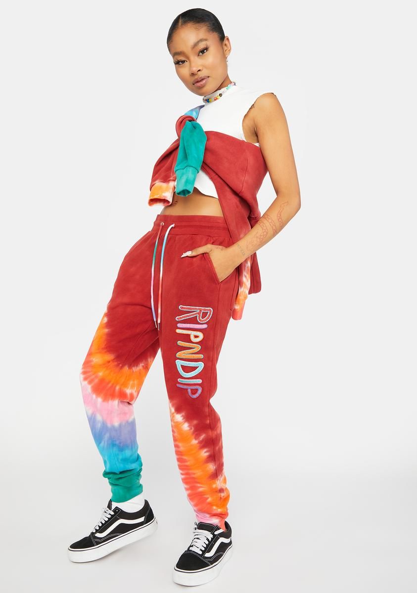 OG Prisma Tie Dye Sweatpants sold by Dolls Kill product image thumbnail 2