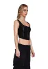 Crossfade Organza Corset Top sold by Dolls Kill