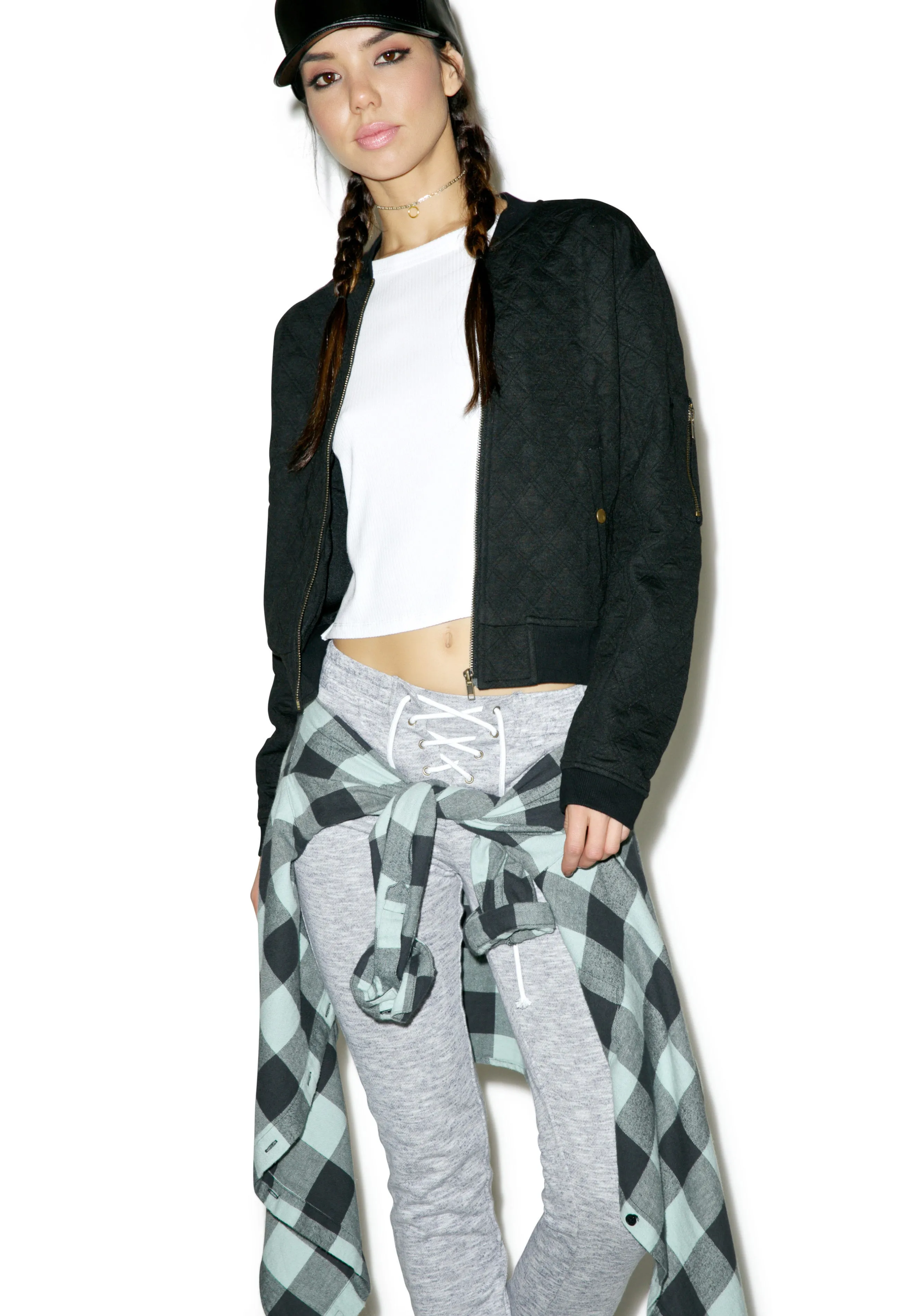 Diamonds Dancin' Bomber Jacket sold by Dolls Kill