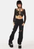 Punk Locomotive Metal Studded Trousers sold by Dolls Kill