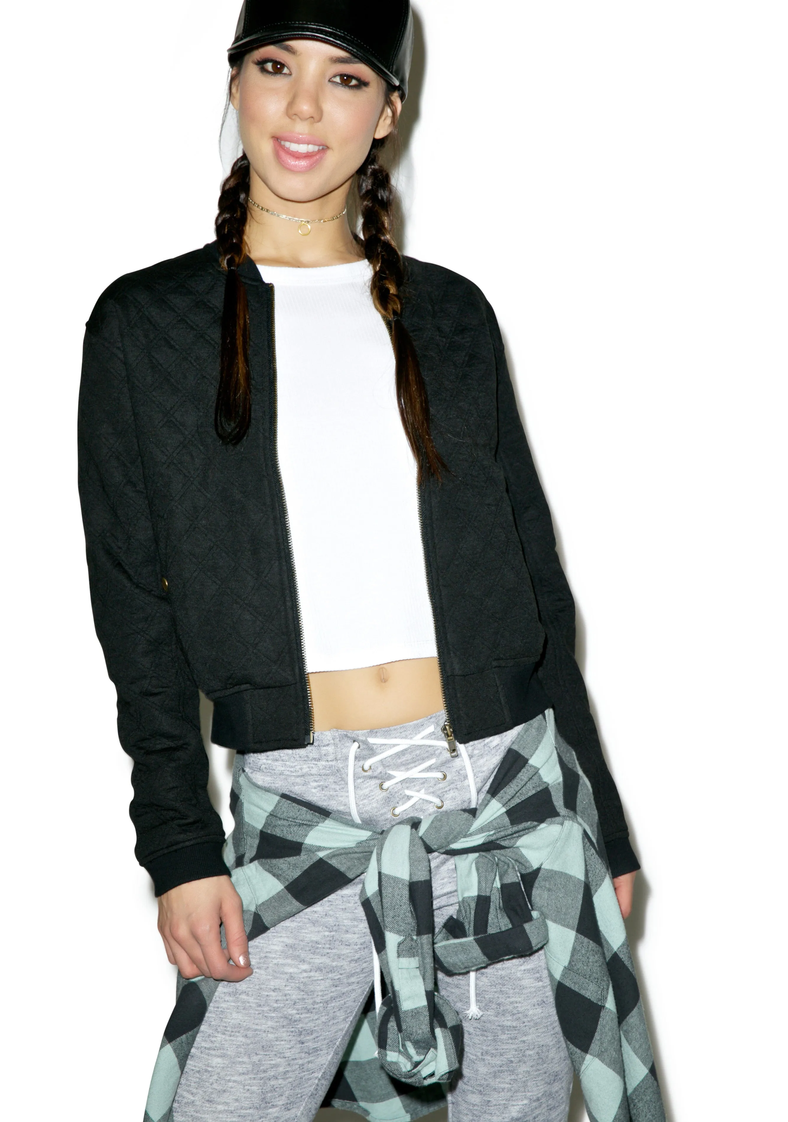 Diamonds Dancin' Bomber Jacket sold by Dolls Kill product image thumbnail 5