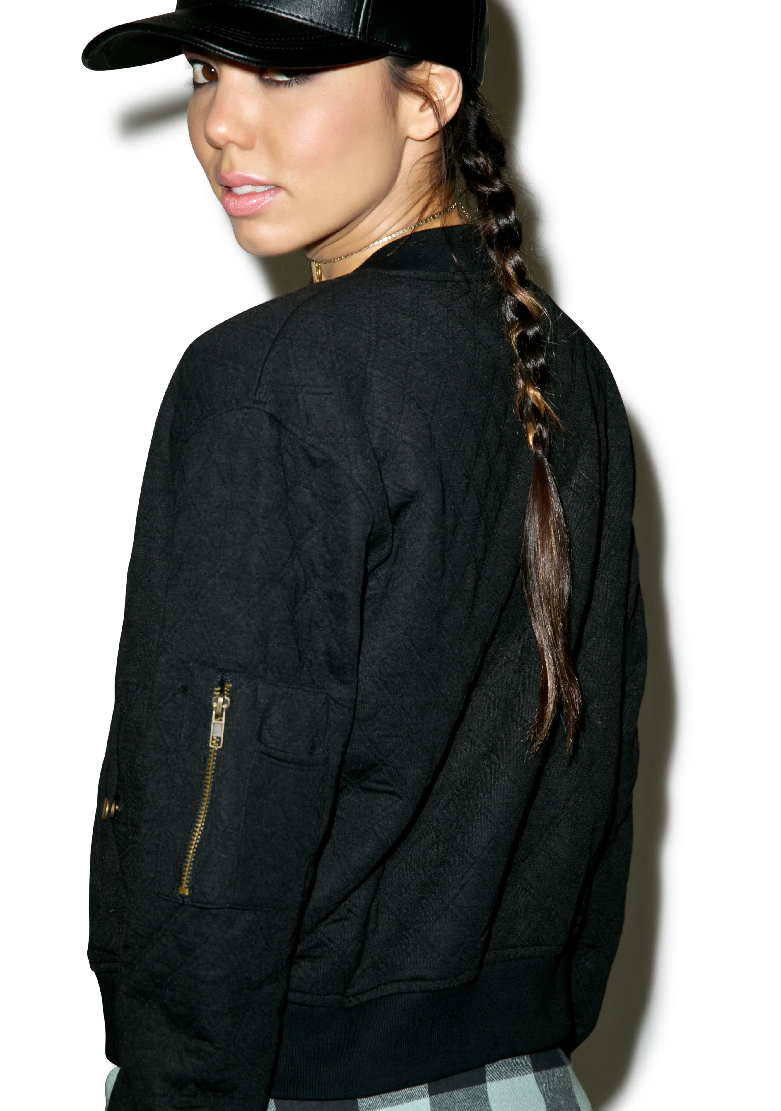 Diamonds Dancin' Bomber Jacket sold by Dolls Kill product image thumbnail 2