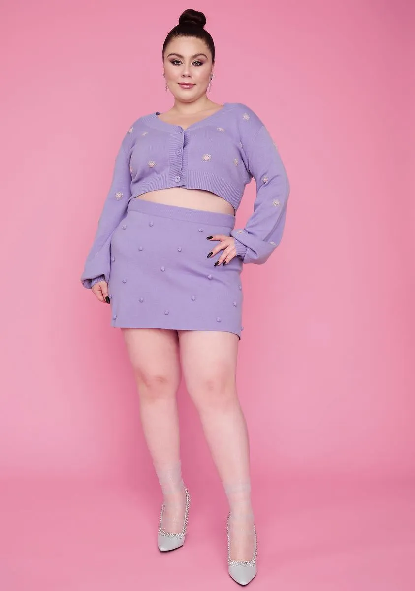 Bb Dance With Me Pom Pom Sweater Skirt sold by Dolls Kill product image thumbnail 3