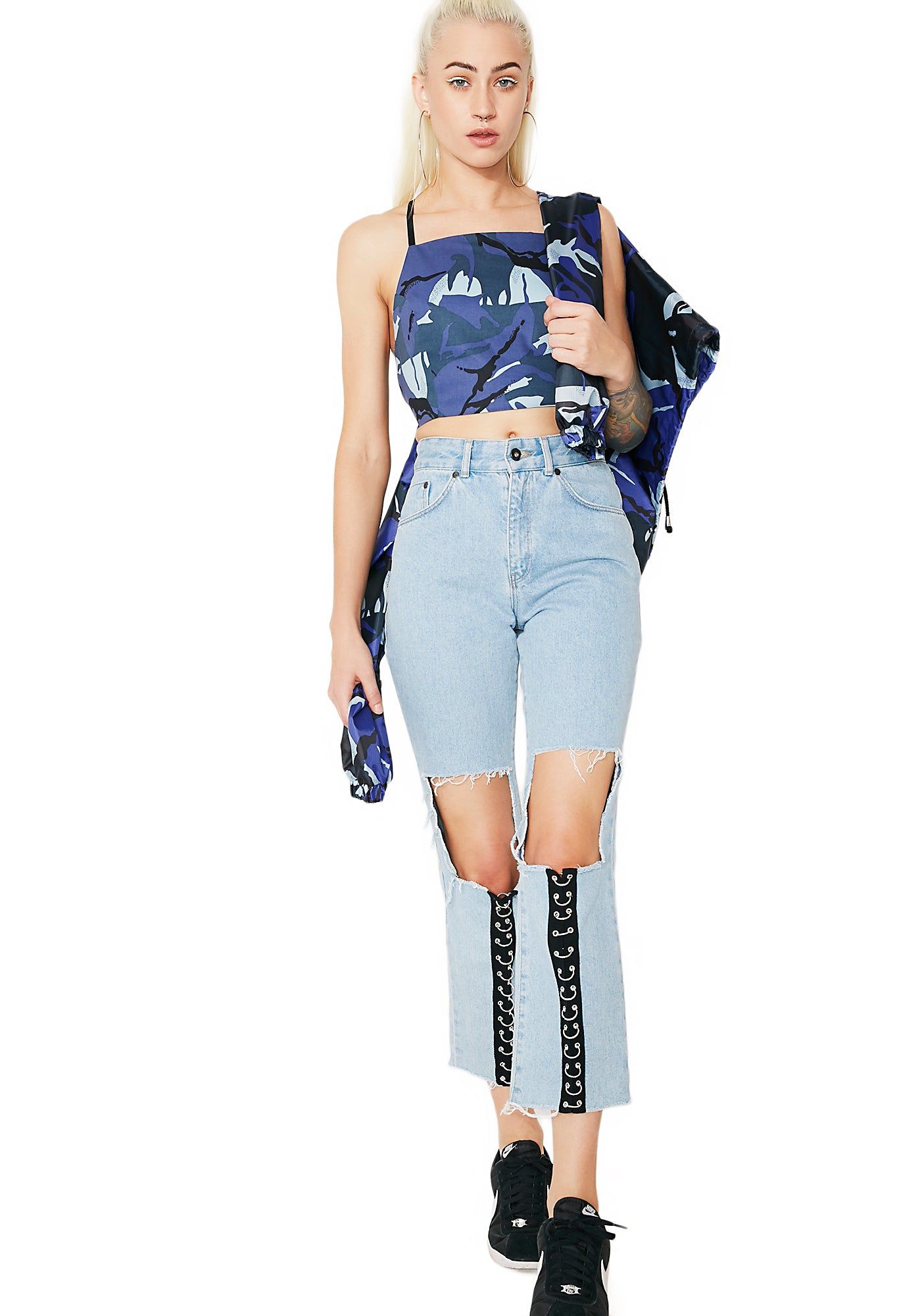 Brace Jeans sold by Dolls Kill product image thumbnail 5
