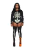 Plus Voodoo Glow Skull Costume sold by Dolls Kill