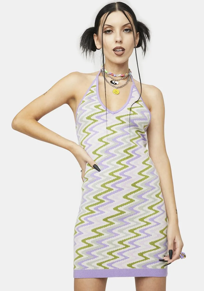 Orchid The Gateway Hug Mini Dress sold by Dolls Kill