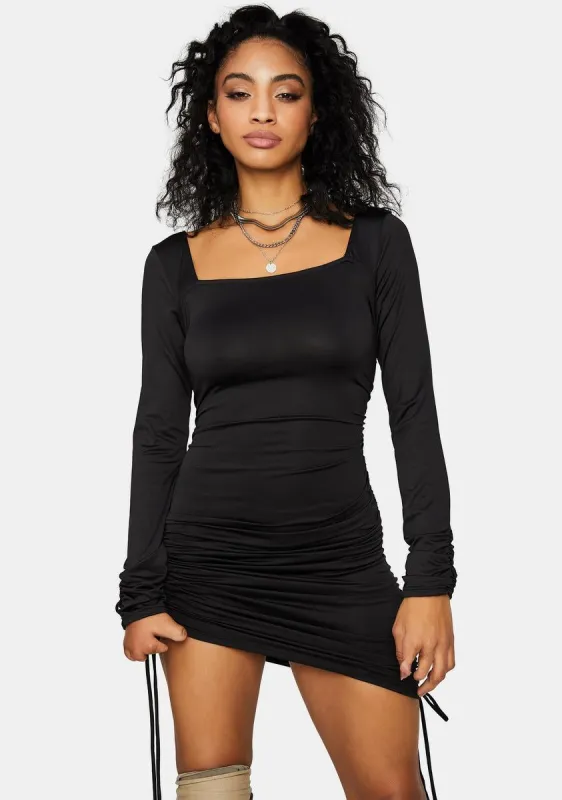 Thru 'N Thru Long Sleeve Mini Dress sold by Dolls Kill