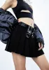 Prepared For Trouble Pleated Skirt sold by Dolls Kill