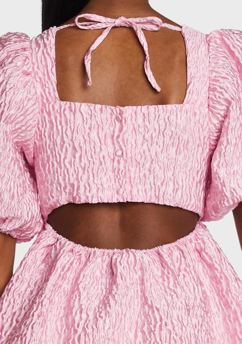 Cassie Jacquard Mini Dress sold by Dolls Kill product image thumbnail 2