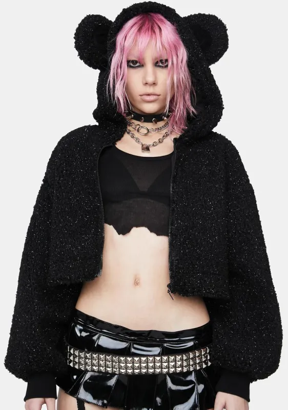 Drawstring Coat Jacket sold by Dolls Kill