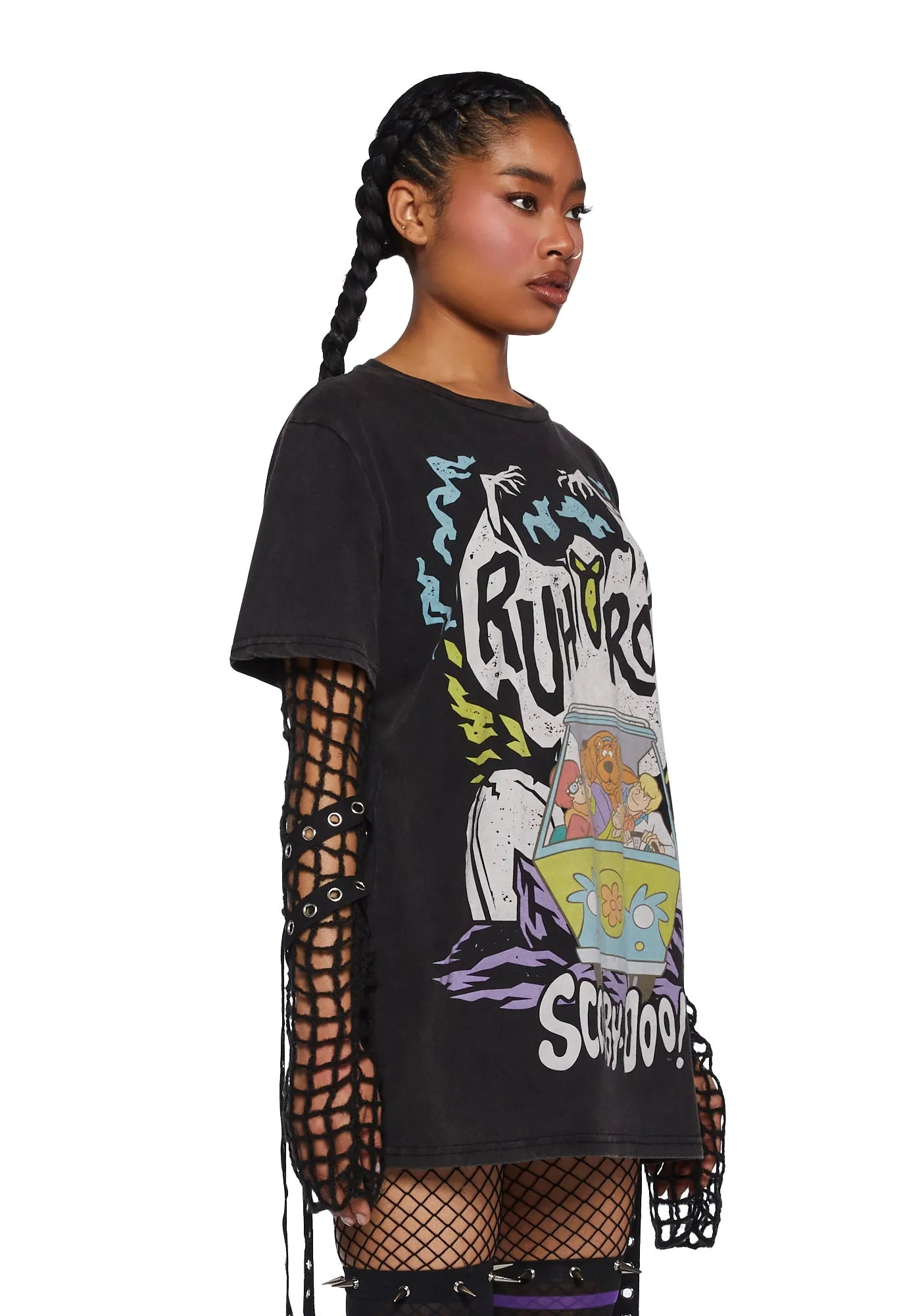 Spooky Encounters Oversized Tee sold by Dolls Kill product image thumbnail 3