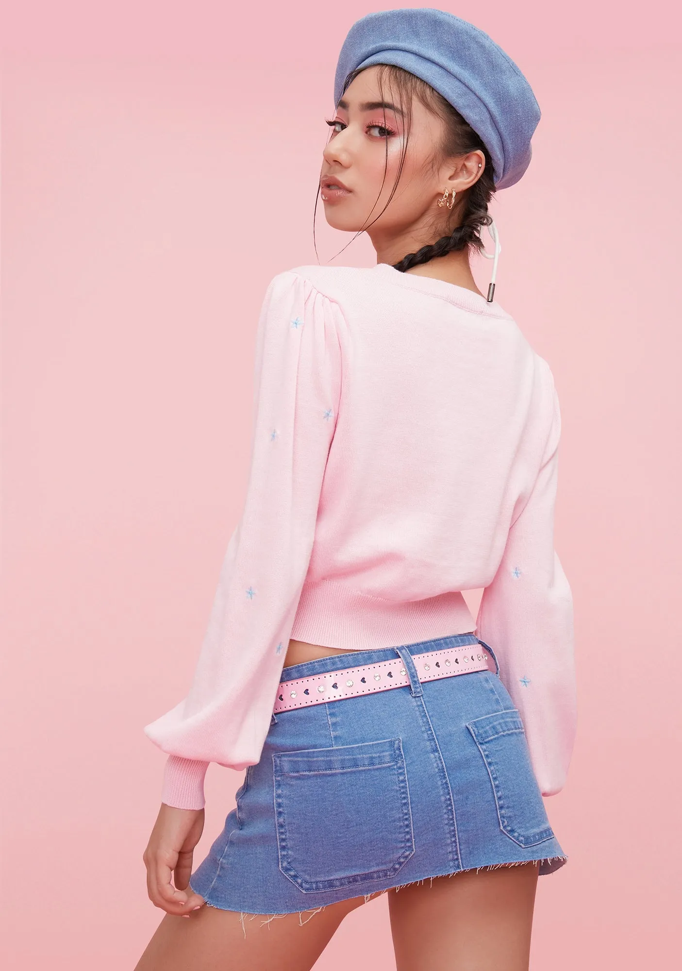 My End Game Embroidered Cardigan sold by Dolls Kill product image thumbnail 3